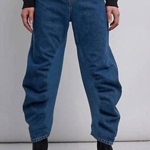 Levis Barrel Crop Jeans